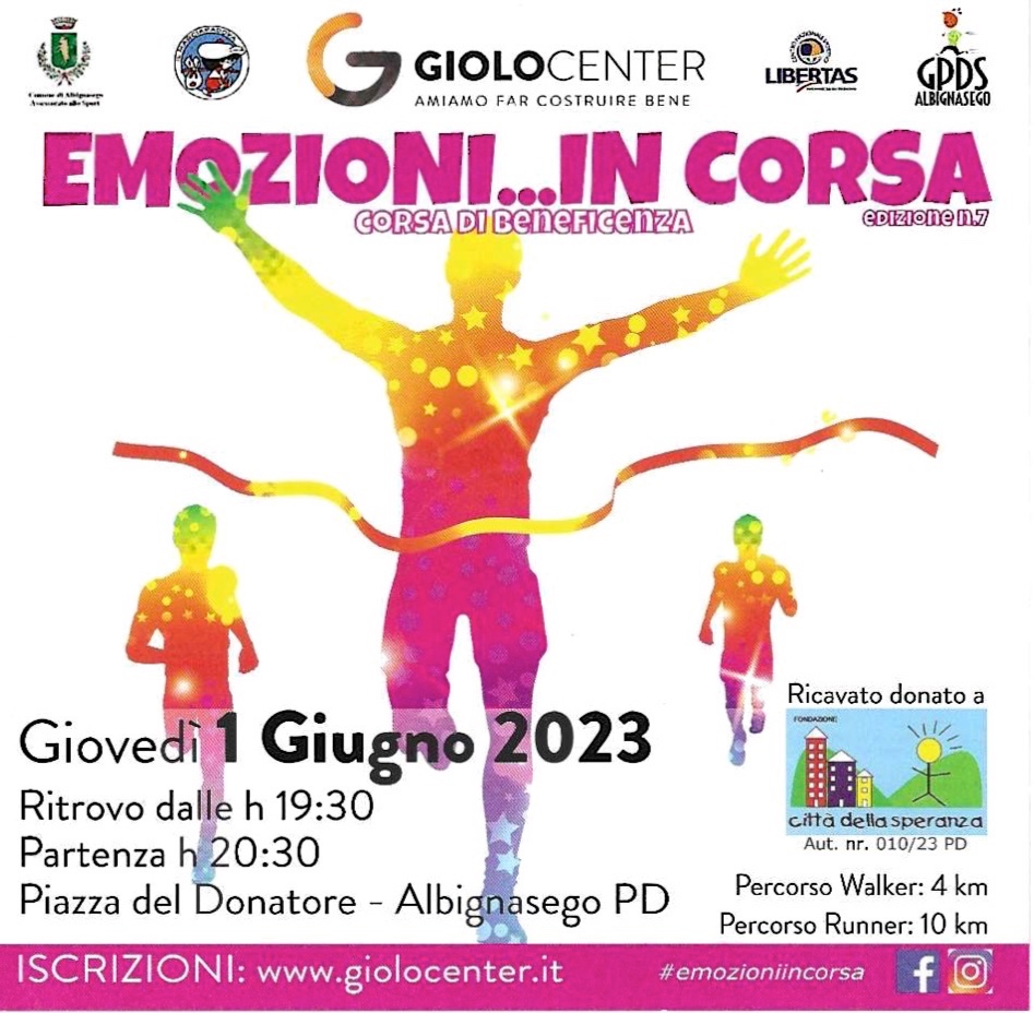 7ª EMOZIONI… IN CORSA • ALBIGNASEGO (PD) • 01/06/2023
