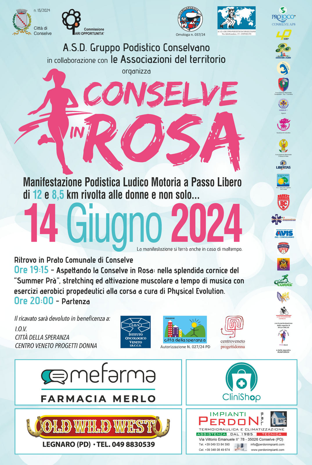 6ª CONSELVE IN ROSA • CONSELVE (PD) • 14/06/2024
